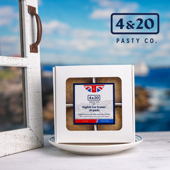 4&20 Traditional English Tea Scones 4 Pack - 1/2lb Ship Weight