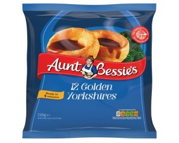 Aunt Bessie's Yorkshire Puddings 220g. 12 pack. 1lb Ship Weight LIMIT 2 PER ORDER
