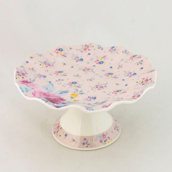 FLORAL PINK CAKE STAND