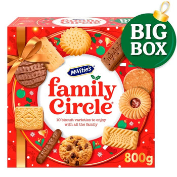 Mcvities Family Circle Large Biscuit Selection Box 800g