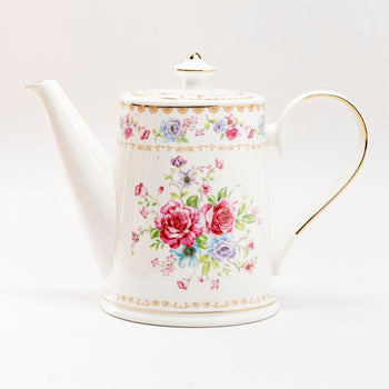 Floral Bouquet Teapot