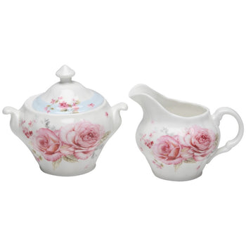 French Garden Sugar Creamer Set