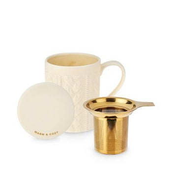 Pinky Up - Annette Knit Tea Mug & Infuser
