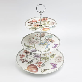 Garden Joy Strip 3 Tier Plates.
