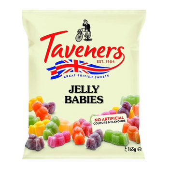 Taveners Jelly Babies. 165g/6oz