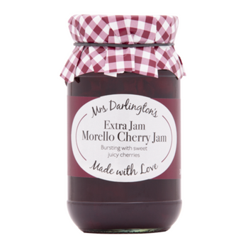 Mrs Darlington's Extra Jam Morello Cherry Jam 340g