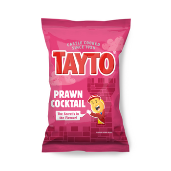 Tayto Crisps Prawn Cocktail Flavor. 32.5g