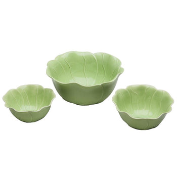 Green leave Bowl Set of 3