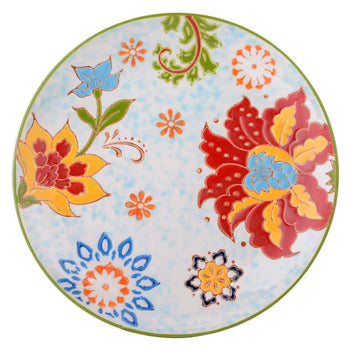 Hawaiian Hand Crafted Salad Plates, Set of 4