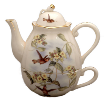 Hummingbird 3 Piece Tea for One