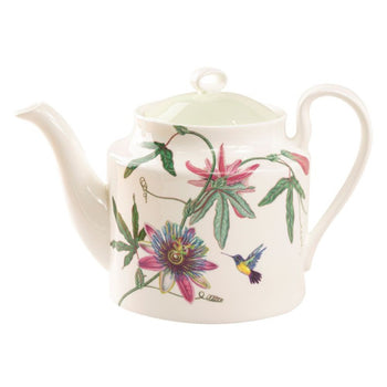 Hummingbird Garden Bone China Teapot