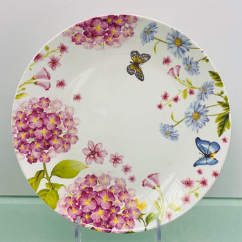 Hydrangea Garden 10.5in Plates, Set of 4