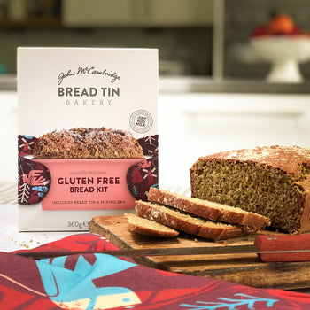 McCambridge Gluten Free Bread Mix 360g - Includes Bread Tin.