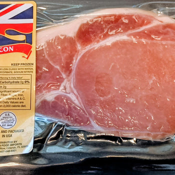 Crown Smoked British Bacon 8oz - 1/2lb Ship Weight