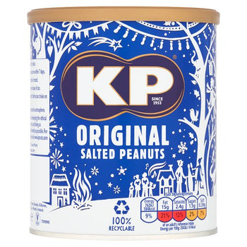 KP Nuts Original Salted Peanuts Caddy 375g