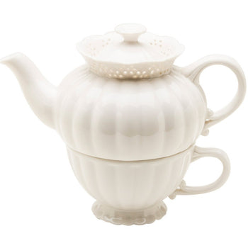 La Blanca 3 Piece Tea for One Set