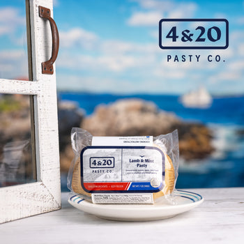 4&20 Lamb, Pea, Potato & Mint Pasty 7oz - 1/2lb Ship Weight