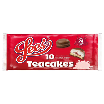 Lees’ Of Scotland Jam Teacakes 10 Pack