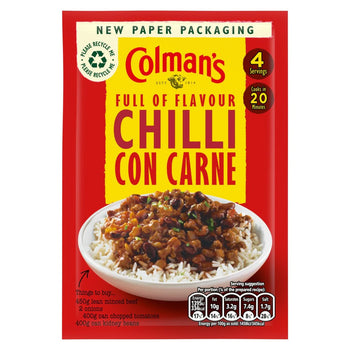 Colman's Chilli Con Carne Sauce Mix 1.76oz/50g