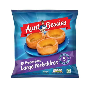 Aunt Bessie's Yorkshire Puddings 275g. 10 pack. 1lb Ship Weight LIMIT 2 PER ORDER