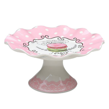 POLKA DOTS PINK PATISSERIES PARRIS CAKE STAND