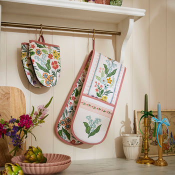 Ulster Weavers Petals and Prose Double Oven Glove