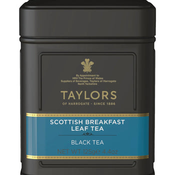 Taylors of Harrogate - Scottish Breakfast Loose Leaf Tea in Keepsake Tin 4.4oz