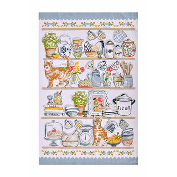 Ulster Weavers Cotton Tea Towel - Pantry Cats