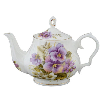 Pansy Teapot