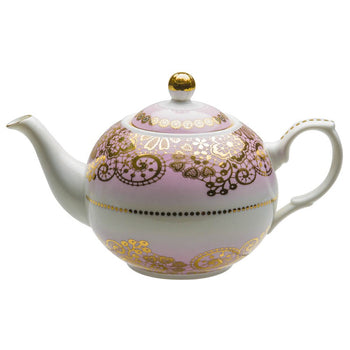 Pink Lace Berry Teapot