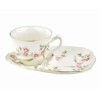 Pink/Purple Lily 2 Piece Snack Set