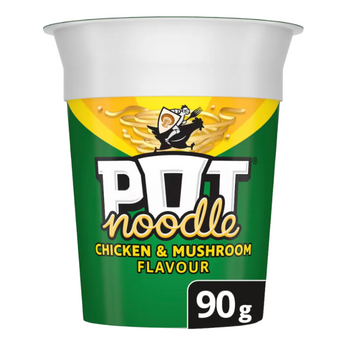 Pot Noodle Chicken & Mushroom. 90g