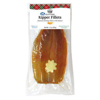 Norfolk Manor - Scottish Kipper Fillets. 200g. 8oz Ship weight.