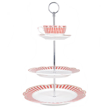 Red Josephine 3 Tier Tray