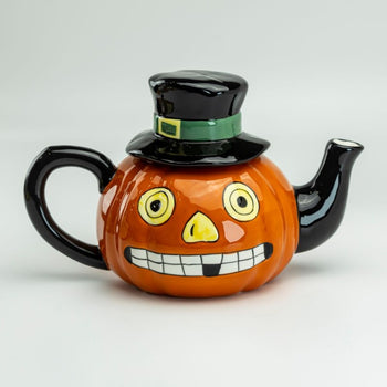 Retro Pumpkin Teapot