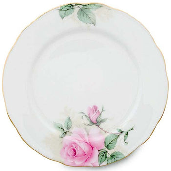 Rose Bouquet Dessert Plates, Set of 4