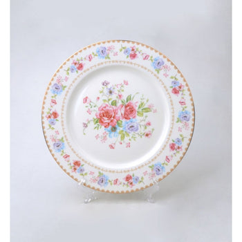 Rose Bouquet Salad Plates, Set of 4