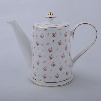 Rose Bud Tall Teapot