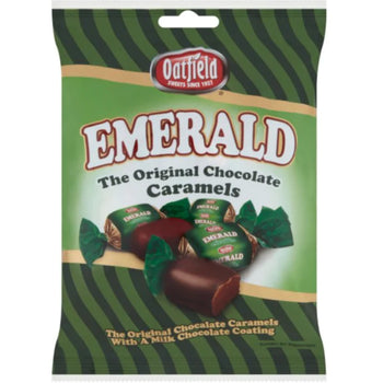 SALE BB NOV 28th 2025 Oatfield Emerald the Original Irish Chocolate Caramels. 135g