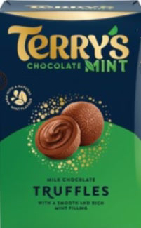 Terry's Milk Chocolate Mint Truffles Box 200g