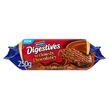 Mcvities Seriously Chocolate Digestives 250g