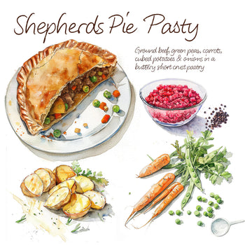 4&20 Shepherd's Pie Pasty 7oz - 1/2lb Ship Weight