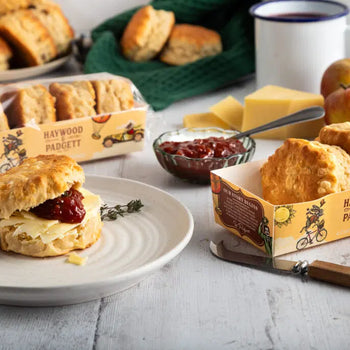 Haywood and Padgett All Butter Cheddar Scones 4 Pack - 1/2lb Ship Weight