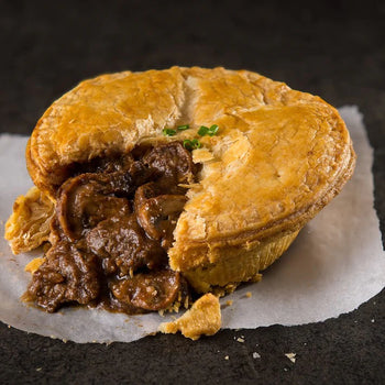 Pouch Pies Steak & Mushroom Pie, 9oz - 1/2lb Ship Weight