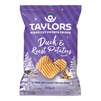 Taylor's Crisps Holiday Edition Duck and Roast Potatoes 150g