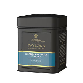 Taylors of Harrogate - Scottish Breakfast Loose Leaf Tea in Keepsake Tin 4.4oz