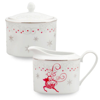Twinkle Star Reindeer Sugar Creamer Set
