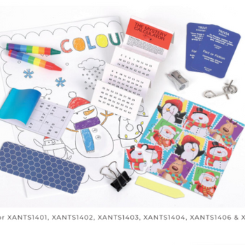 Tom Smith Contemporary Red and Gold Family Christmas Crackers 8x12.5"