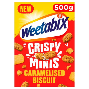 Weetabix Minis Caramelised Biscuit Cereal 500g