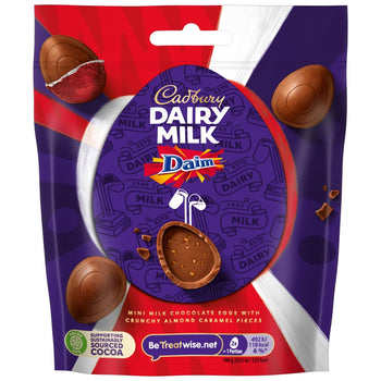 Cadbury Dairy Milk Daim Mini Eggs Bag 77g